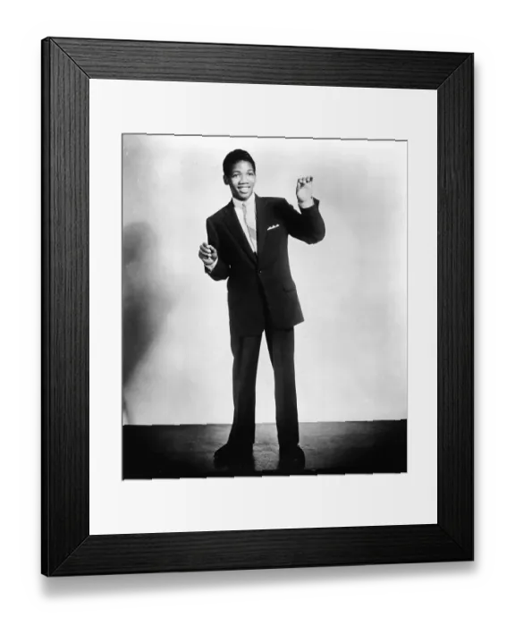 Framed Print : Little Willie John Portrait Framed Print : Little Willie John Portrait