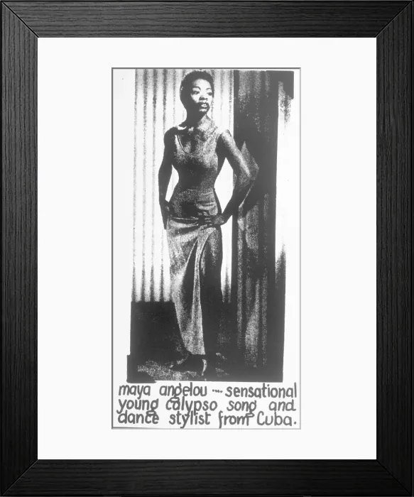 Framed Print : Photo of Maya Angelou Framed Print : Photo of Maya Angelou