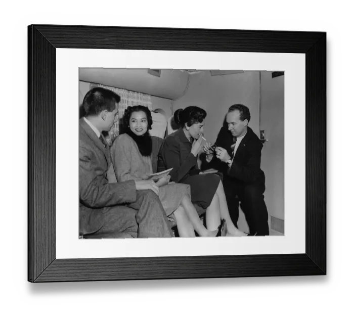 Framed Print : Transocean Air lines 377 Stratocruiser Framed Print : Transocean Air lines 377 Stratocruiser