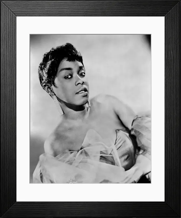 Framed Print : Sarah Vaughan Framed Print : Sarah Vaughan