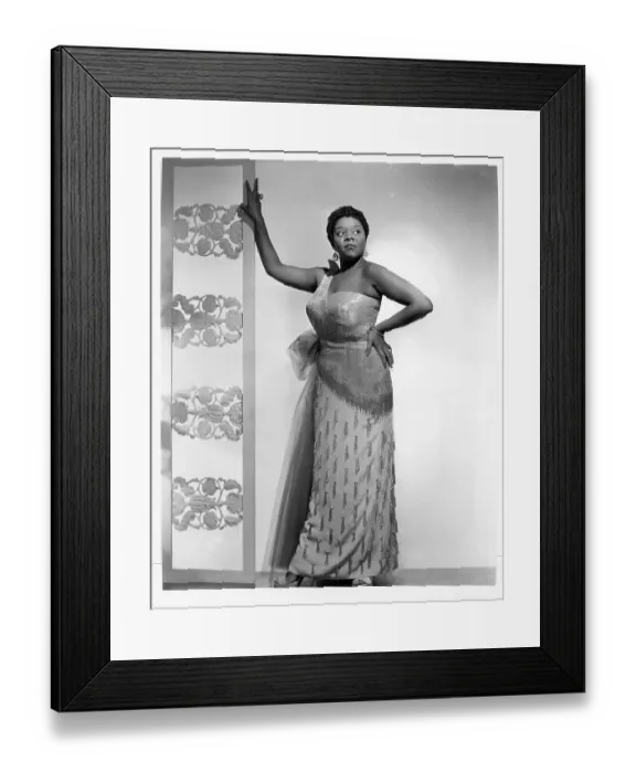 Framed Print : Dinah Washington Portrait Session Framed Print : Dinah Washington Portrait Session