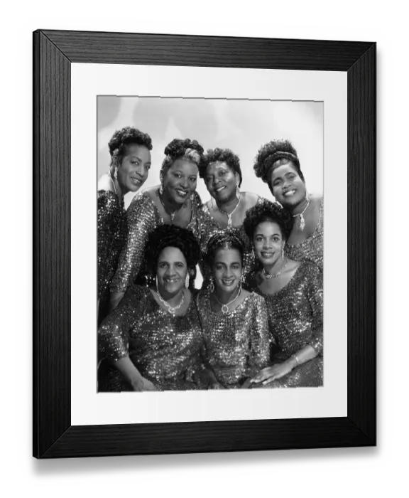 Framed Print : Clara Ward And The Famous Ward Singers Framed Print : Clara Ward And The Famous Ward Singers