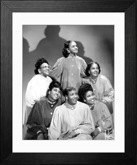 Framed Print : Clara Ward And The Famous Ward Singers