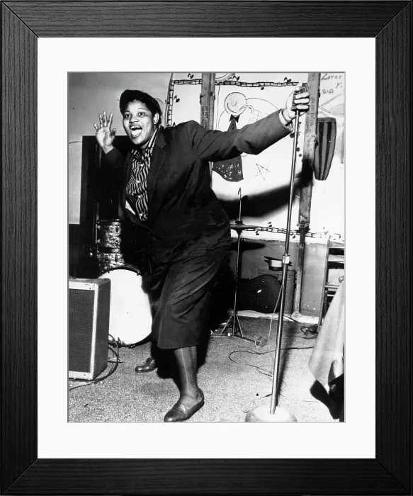 Framed Print : Big Mama Thornton Performs