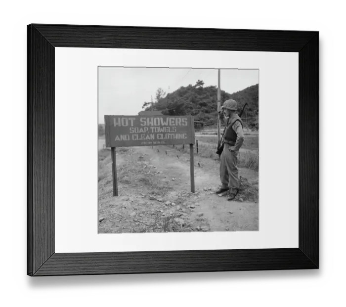 Framed Print : Korean War, 1953 Framed Print : Korean War, 1953