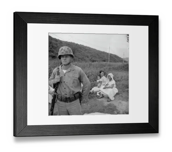 Framed Print : Korean War, 1953 Framed Print : Korean War, 1953