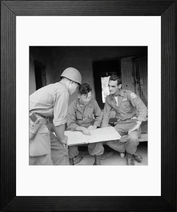 Framed Print : Korean War, 1953 Framed Print : Korean War, 1953