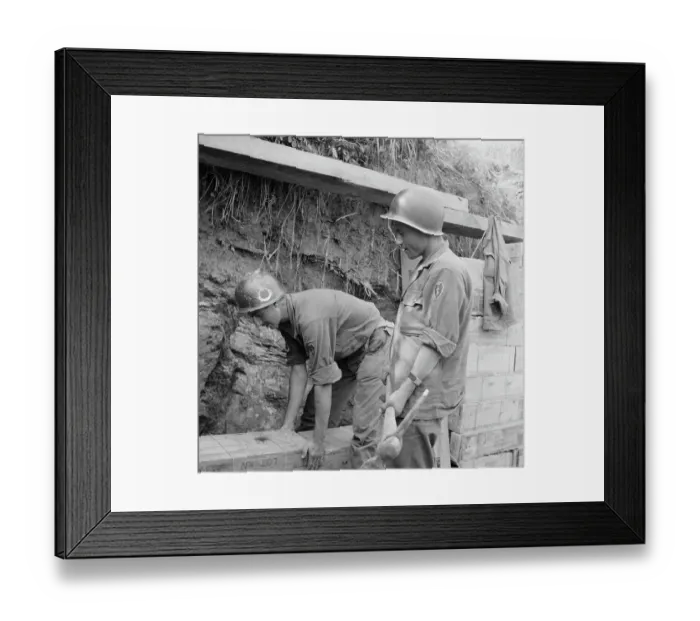 Framed Print : Korean War, 1953 Framed Print : Korean War, 1953