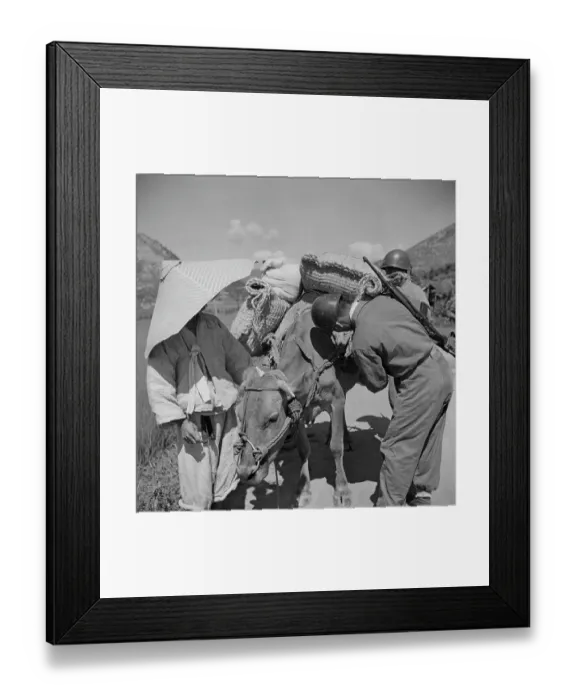 Framed Print : Korean War, 1953 Framed Print : Korean War, 1953