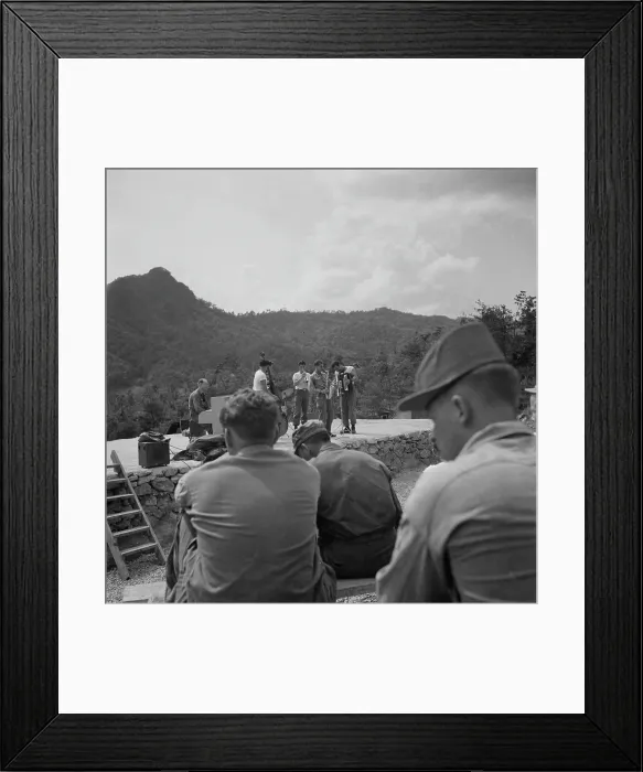 Framed Print : Korean War, 1953 Framed Print : Korean War, 1953