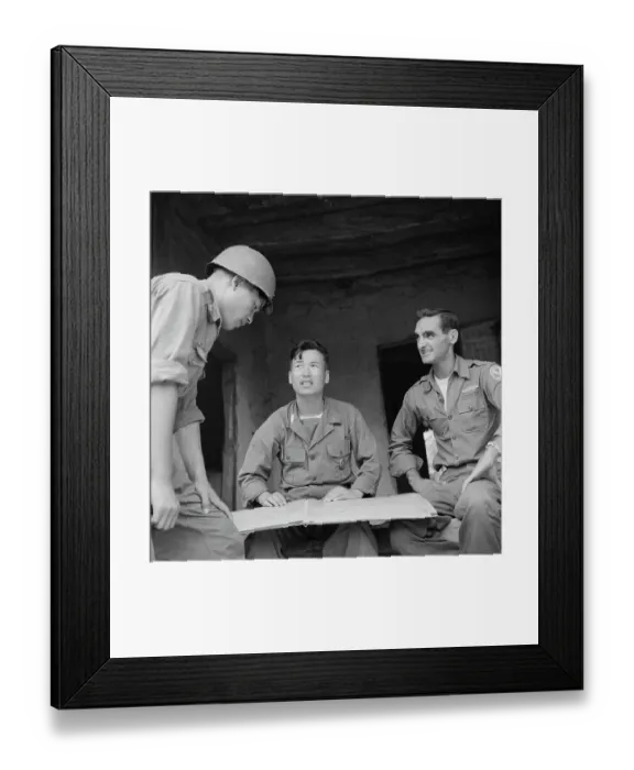 Framed Print : Korean War, 1953 Framed Print : Korean War, 1953