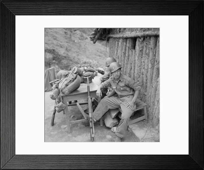 Framed Print : Korean War, 1953 Framed Print : Korean War, 1953