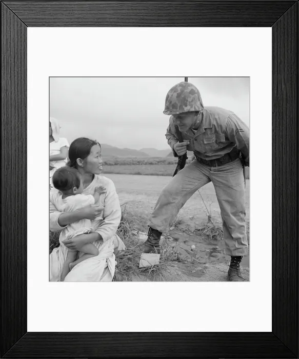 Framed Print : Korean War, 1953 Framed Print : Korean War, 1953