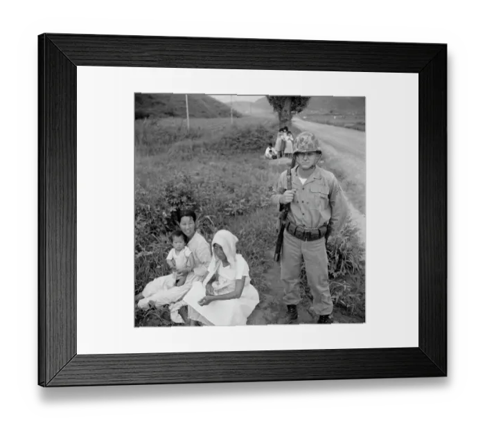 Framed Print : Korean War, 1953 Framed Print : Korean War, 1953