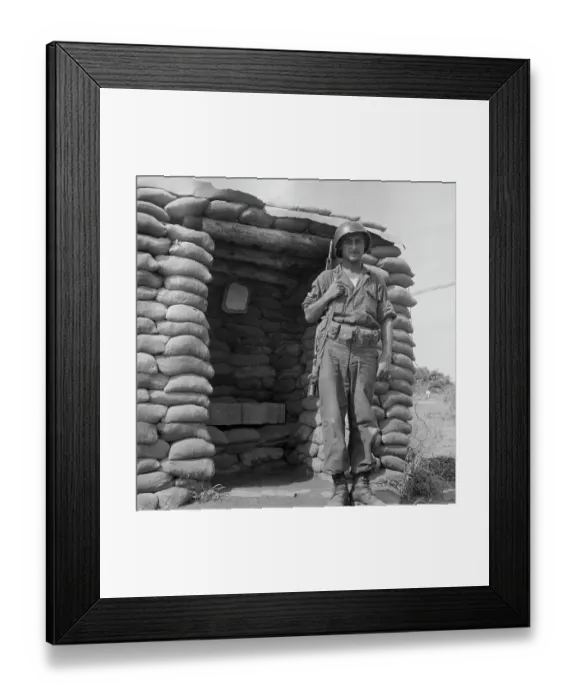 Framed Print : Korean War, 1953 Framed Print : Korean War, 1953