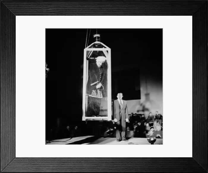 Framed Print : The Man In The Bottle Framed Print : The Man In The Bottle