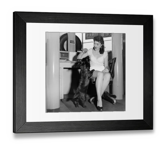 Framed Print : Gas Station Girl Framed Print : Gas Station Girl