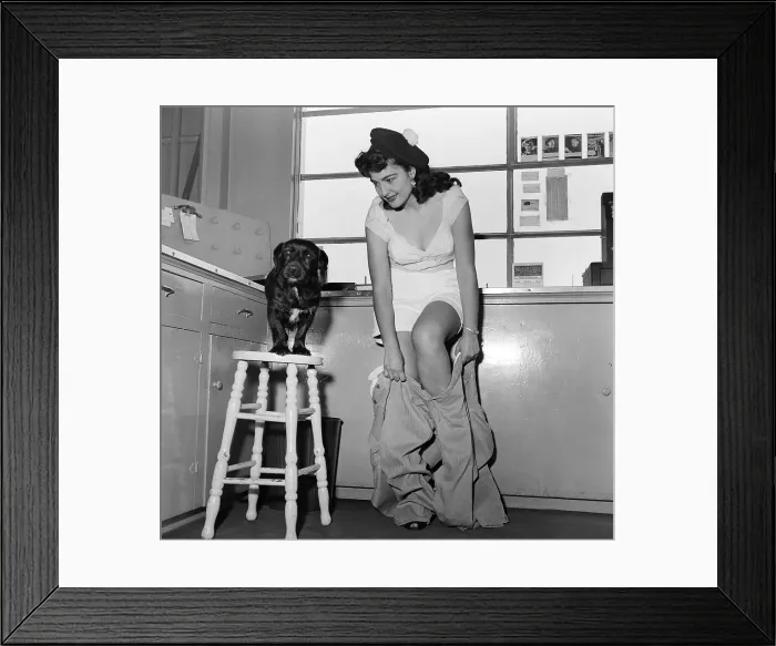 Framed Print : Gas Station Girl Framed Print : Gas Station Girl