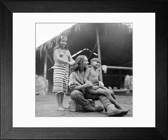 Framed Print : Santo Domingo de los Colorados, Ecuador