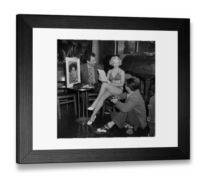 Framed Print : La Madelon Nightclub