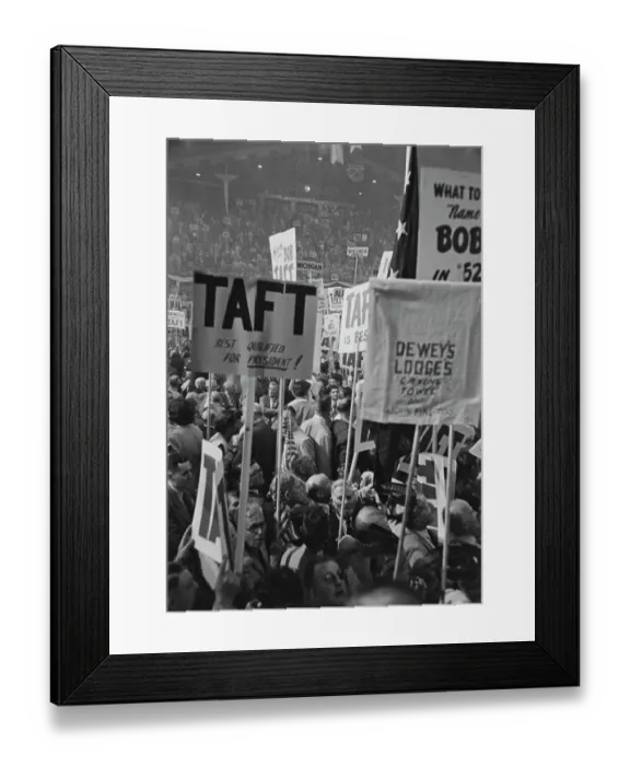 Framed Print : 1952 Republican National Convention Framed Print : 1952 Republican National Convention