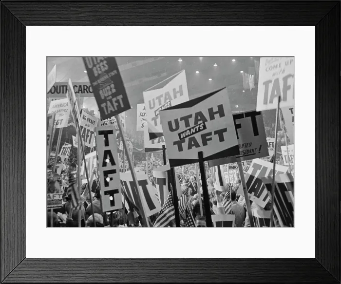 Framed Print : 1952 Republican National Convention Framed Print : 1952 Republican National Convention