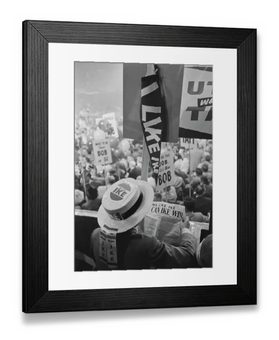 Framed Print : 1952 Republican National Convention Framed Print : 1952 Republican National Convention