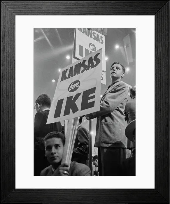 Framed Print : 1952 Republican National Convention Framed Print : 1952 Republican National Convention