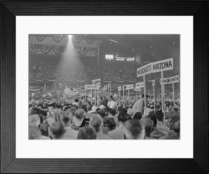 Framed Print : 1952 Republican National Convention Framed Print : 1952 Republican National Convention