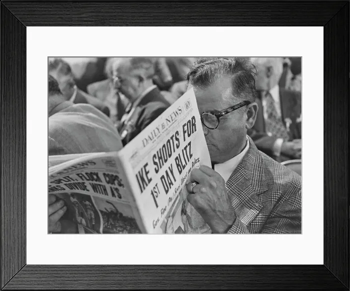 Framed Print : 1952 Republican National Convention Framed Print : 1952 Republican National Convention