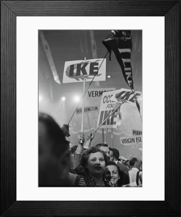 Framed Print : 1952 Republican National Convention Framed Print : 1952 Republican National Convention