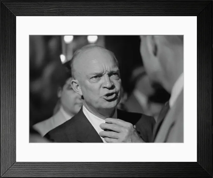 Framed Print : Ike At The 1952 Republican National Convention Framed Print : Ike At The 1952 Republican National Convention