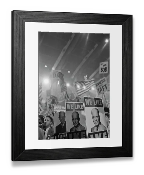 Framed Print : 1952 Republican National Convention Framed Print : 1952 Republican National Convention