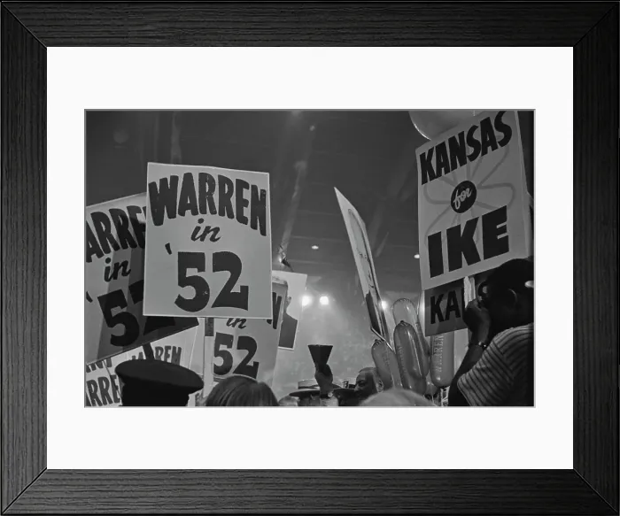 Framed Print : 1952 Republican National Convention Framed Print : 1952 Republican National Convention