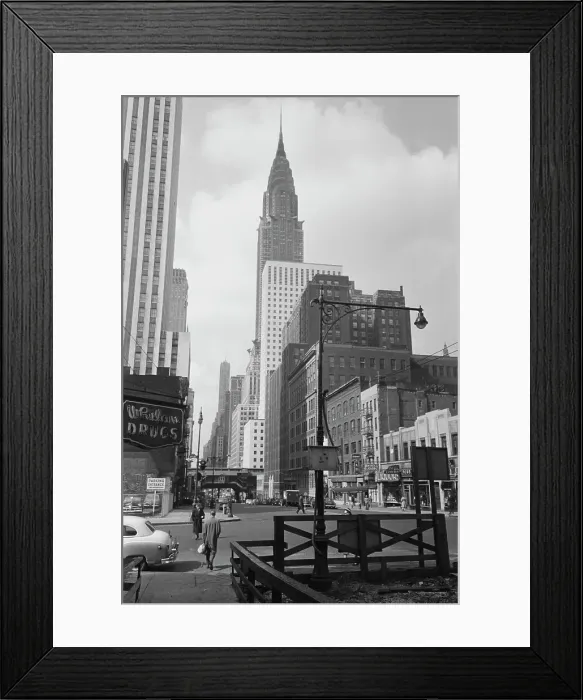 Framed Print : New York Street Framed Print : New York Street
