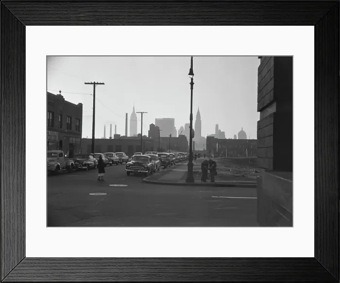 Framed Print : View From Queens Framed Print : View From Queens