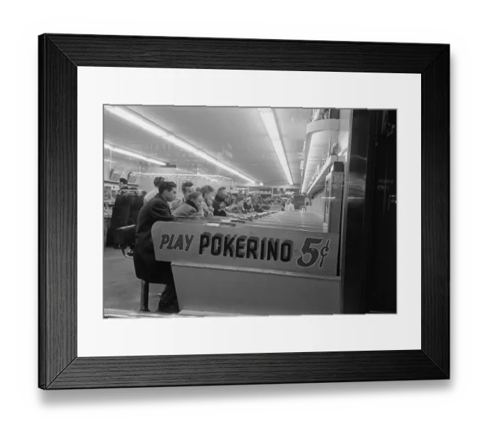 Framed Print : Play Pokerino Framed Print : Play Pokerino