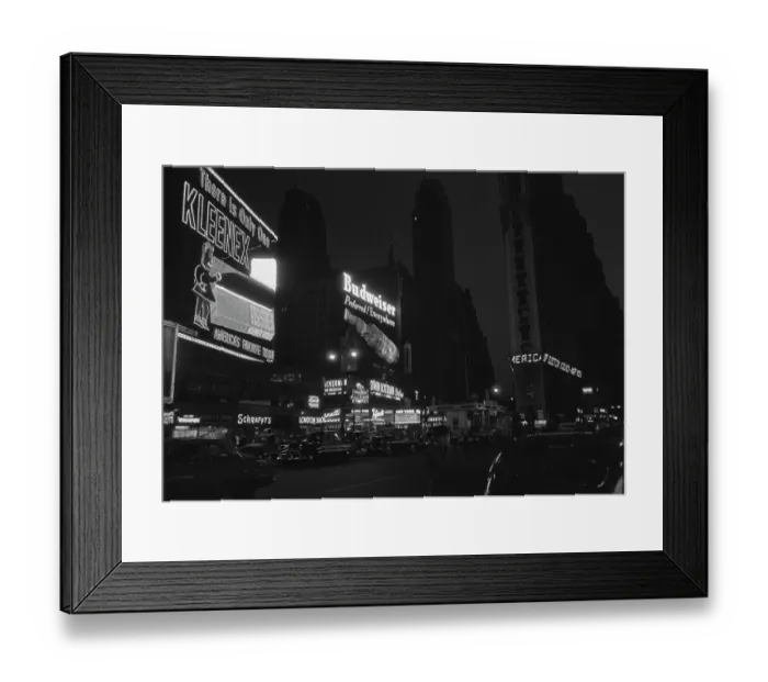 Framed Print : Signs On Broadway Framed Print : Signs On Broadway