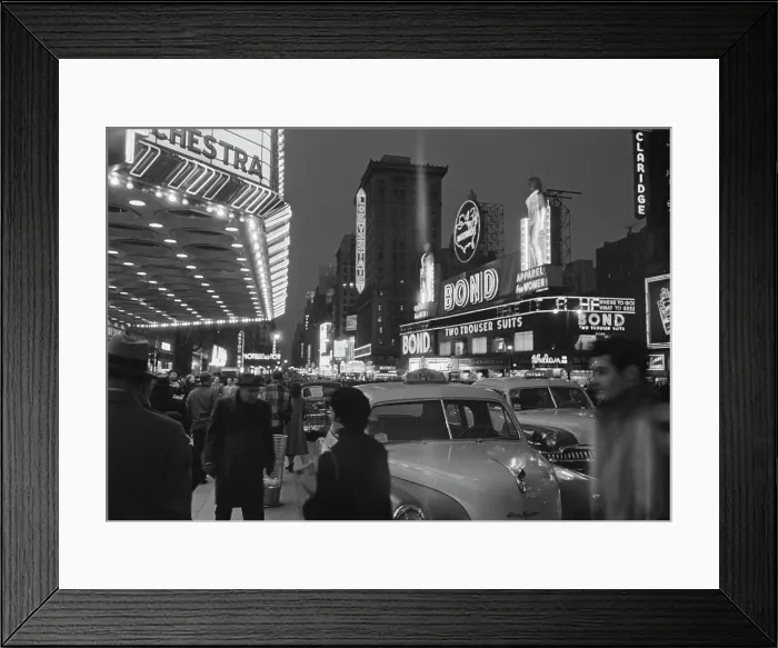 Framed Print : Bond Clothing