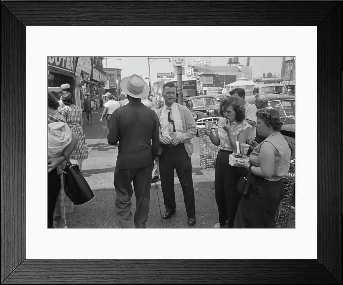 Framed Print : Coney Island Snacks Framed Print : Coney Island Snacks
