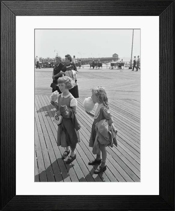 Framed Print : Coney Island Beach Framed Print : Coney Island Beach