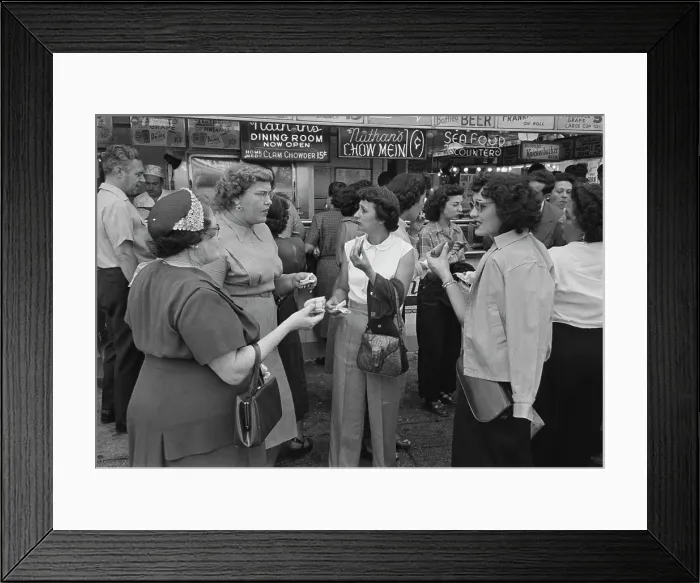 Framed Print : Coney Island Snacks Framed Print : Coney Island Snacks