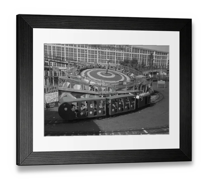 Framed Print : Coney Island Fair
