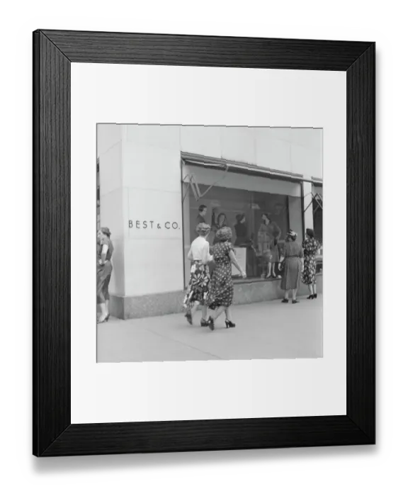 Framed Print : Best & Co Fifth Avenue Framed Print : Best & Co Fifth Avenue