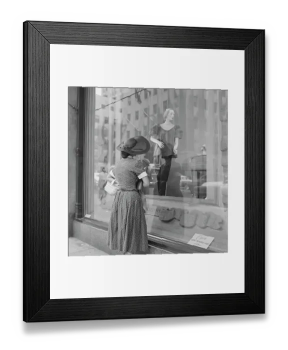 Framed Print : Saks Fifth Avenue Framed Print : Saks Fifth Avenue