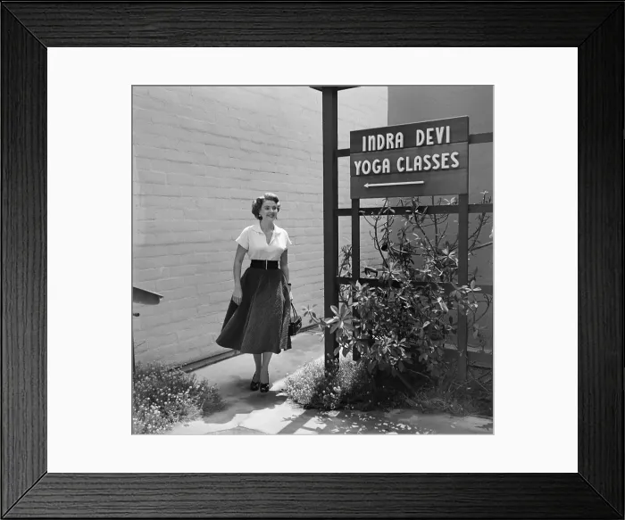 Framed Print : Indra Devi Yoga Studio Framed Print : Indra Devi Yoga Studio