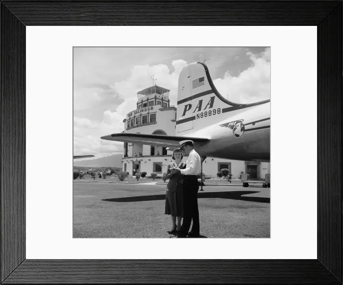 Framed Print : Pan American Airways Clipper Framed Print : Pan American Airways Clipper