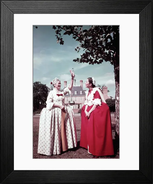Framed Print : Colonial Williamsburg