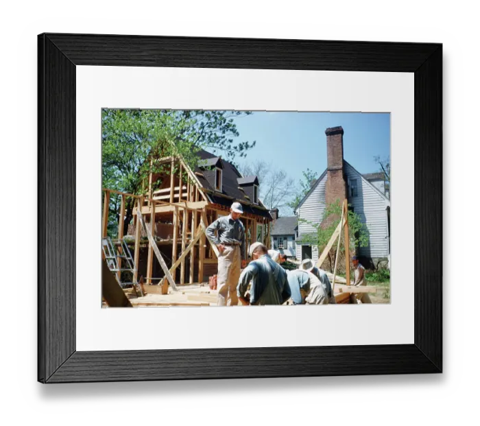 Framed Print : Colonial Williamsburg Framed Print : Colonial Williamsburg