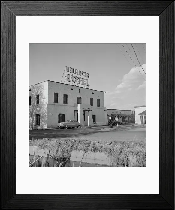 Framed Print : Amador Hotel Framed Print : Amador Hotel